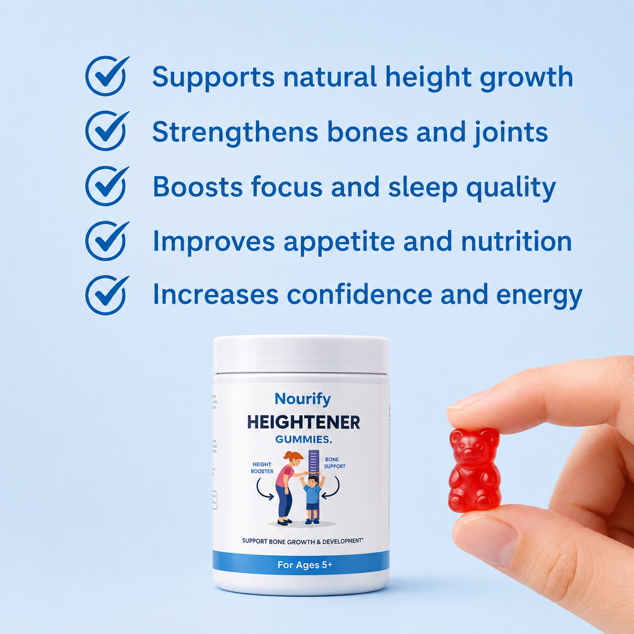 Nourify Heightener Gummies