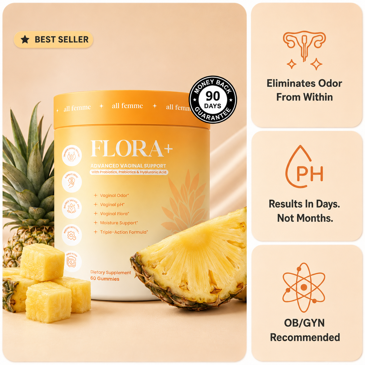 All Femme - Flora+ Vaginal Micro Restore System