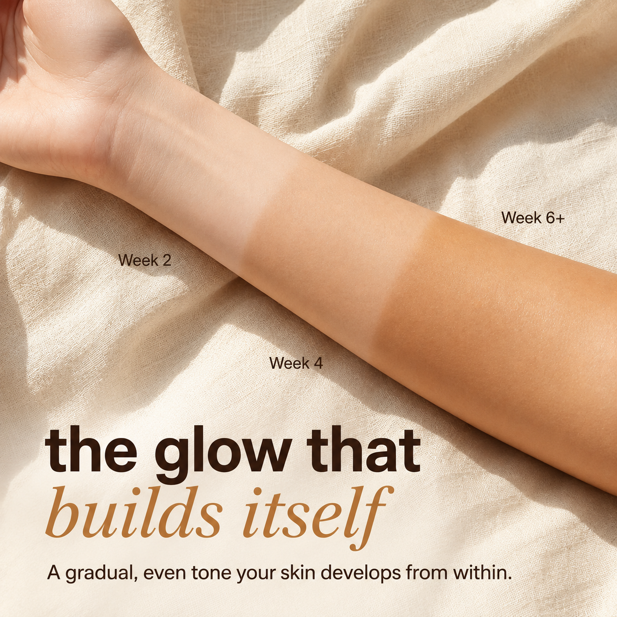 Get The Glow Without The Sun, The Mess, Or The Damage.