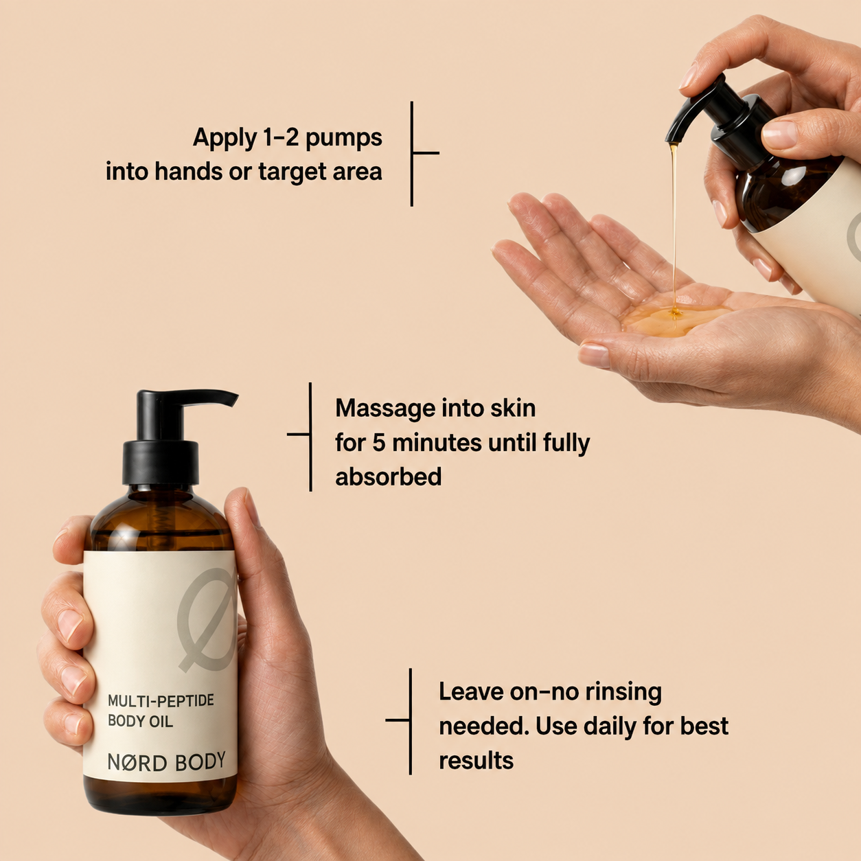 NØRD BODY Peptide Body Oil